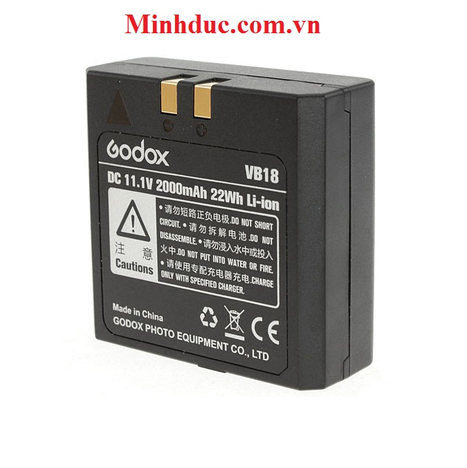 Pin Li-ion Battery GODOX VB18 for Godox V850 V860 series